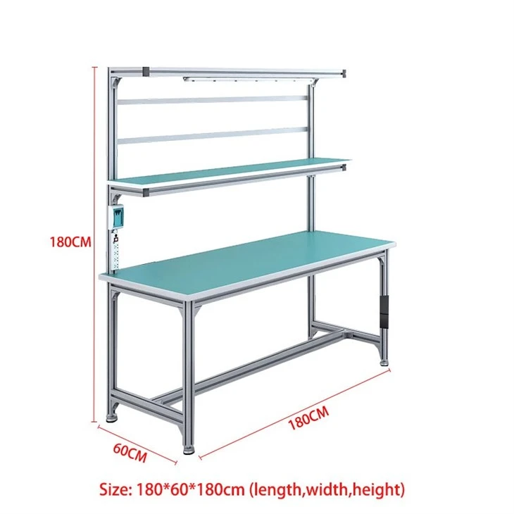 Single Side Aluminum Profile Workbench high quality